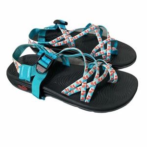 Chaco Z Cloud X2 Point Teal Bleu Sport Sandals 11